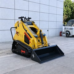 13.5HP Mini Skid Steer Loader Upgraded 1-Cylinder Gas Free shipping and unloadin