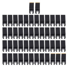50PCS Multitool Oscillating Saw Blades Ordinary & Titanium Coated Saw Blades Kit