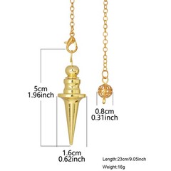 Metal Detector Pendant Rod for Water Source Searching and Mineral Finding