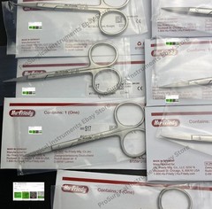 Hu-Friedy Iris Straight S17 Scissors 4.5″ German Stainless Steel Lot of 9x