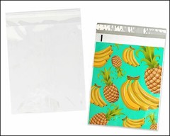 100 Pack, 50 Each 10×13″ Flat Poly Mailers & Clear Self Sealing Bags for Shirts