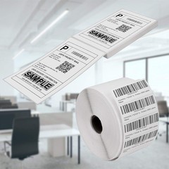 1″x2 5/8″ Direct Thermal Labels 2000/Roll Barcodes Shipping Stickers FBA FNSKU