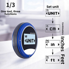 Electronic Measuring Tool Lightweight 34g for Field Use For Curve Straight Line