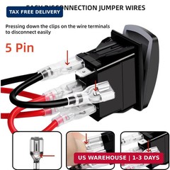 Starlink Rocker Switch Compatible with Starlink Mini/GEN1/GEN2/GEN3, 5 Pin SPST