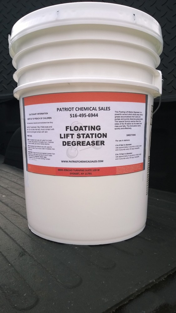 50 LBS GRANULAR POWDER SEWER LIFT STATION DEGREASER CLEANER DISSOLVER HEAVY DUTY
