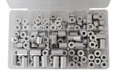 Aluminum Spacer Standoff Bushing Assortment Kit 3/4″ OD X 5/16″ ID (139 Pcs)