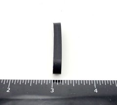 1 1/2″ x 1/2″ Oval Rubber Stick on Feet Bumpers 3/16″ Thick 3M Adhesive Backing