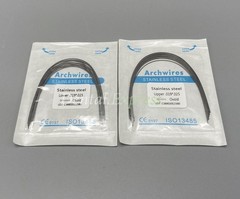 Dental Orthodontic Arch Wire NiTi Stainless Steel Ovoid/Natural Round Wires