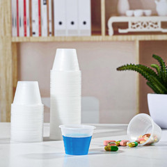 Lilymicky 1000 Count 1 Oz Disposable Medicine Cups, 1 Oz Plastic Med Cups