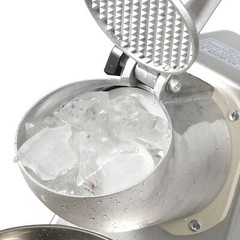 300W Electric Snow Cone Crusher Maker Machine 143lbs Commercial Ice Shaver