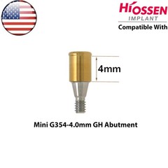 US Dental Overdenture Locator Abutment fit Hiossen Oss ET Mini/Regular Implants