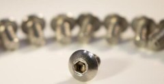 M5 x 0.8 x 10mm 18-8 Stainless Steel Button Head Bolts | Qty 20 | SKU: 6008