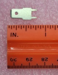 Lot of 250 – TAB Quick Disconnects – 0.250″ Male Solder Connector Non-Insulated