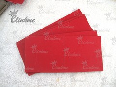 200mm *120mm *(1.0 or 1.5mm) Red vulcanized Fiber Insulating Paper Cache paper