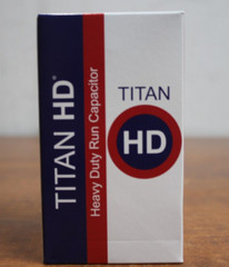 TITAN HD PRCFD8075A Motor Run Capacitor- Round 80+7.5MFD 440/370VAC
