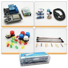 Basic Starter Kit for ESP32 ESP-32S WiFi Development Board, Beginner Electronics