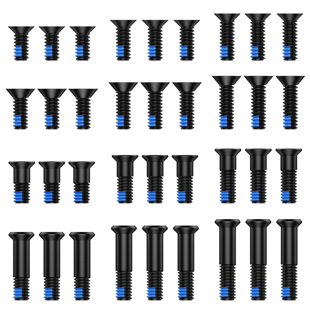 Red Dot Screw Kit Includes M4 and #632 Types with Torx T10 Head and Blue Thre…