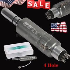 5pcs NSK Style Dental Slow Low Speed Handpiece Air Motor E-type 4 holes Seasky