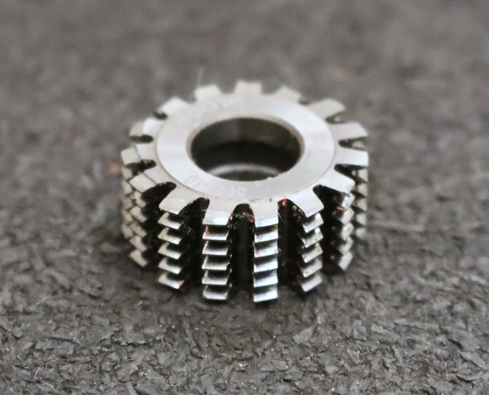 GLOOR cycloid hobbing cutter No.635 508-10 for cycloid profile m= 0.427 Ø18x8xØ8mm