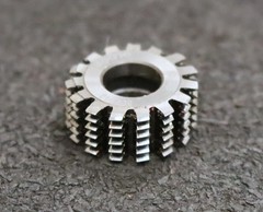 GLOOR cycloid hobbing cutter No.635 508-10 for cycloid profile m= 0.427 Ø18x8xØ8mm