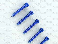 2.7mm Locking Self Tapping Screw 10-28mm Length w/ Drive 100 Pcs Titanium Set