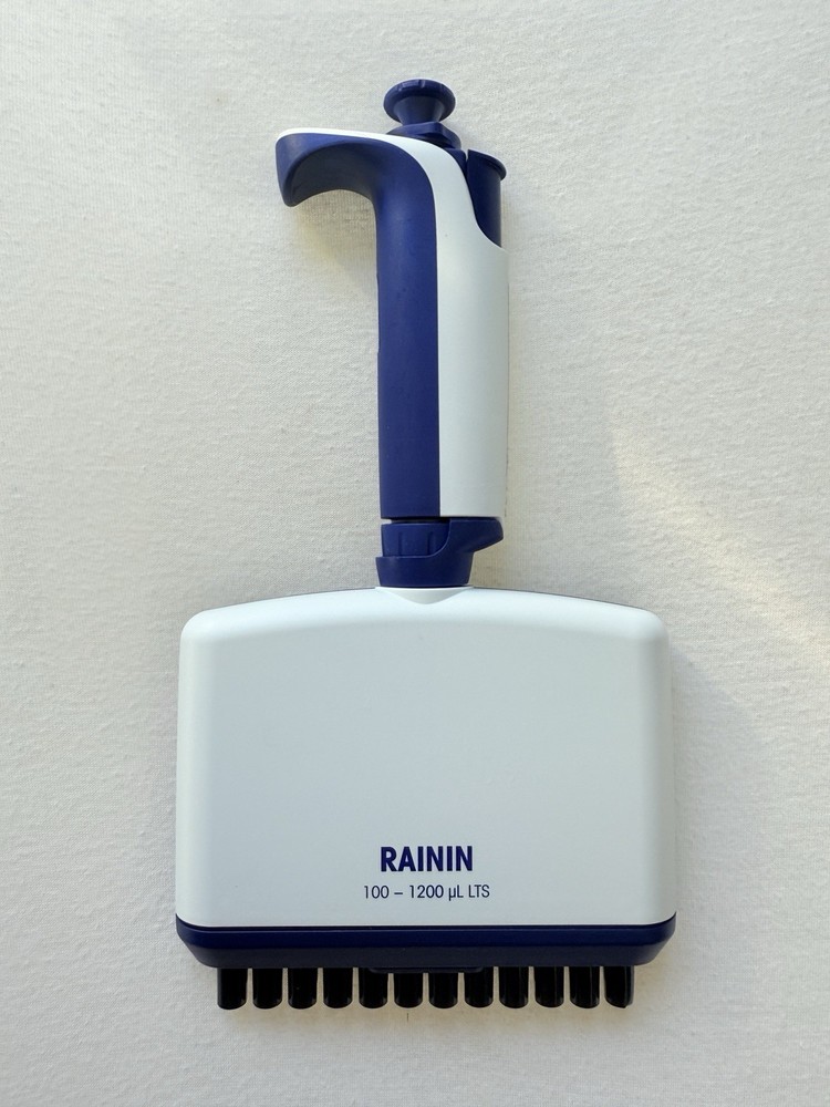 RAININ Pipet-Lite L-1200 XLS 100-1200uL LTS Multi Adjustable 12-Channel Pipette