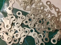 Pack 100pcs Solder Tag Ground Lug Terminals, Matte Tin Finish, LOT, SELECT SIZE