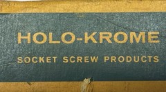 Vintage Holo-Krome 1/2″ x 3/4″ Dowel Pins Black Lustre Finish – Box of 20 (NOS)