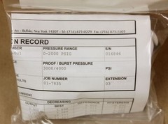STI Stellar GT2250-2000G-001 Pressure Transmitter Transducer Sensor 0-2000 PSIG
