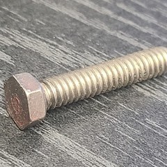 Titanium Full Thread Hex Bolts 1/4-20 x 1-1/4″ (1.25″) | Grade 2 | New Hardware