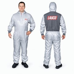 LAUCO Reusable Paint Spray Coverall with Hood, Anti-Static Silicone-Free