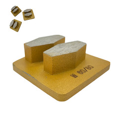 18PK Grinding Discs for Husqvarna PG Series Concrete Floor Grinders Medium Bond
