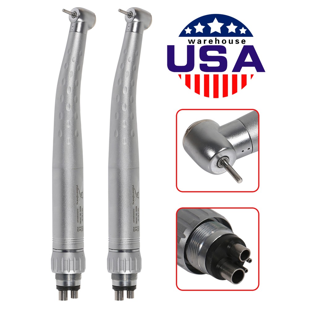 1-5pcs Dental High Speed Standard Head Handpiece w/ 4 Hole Coupler fit Kavo GB4