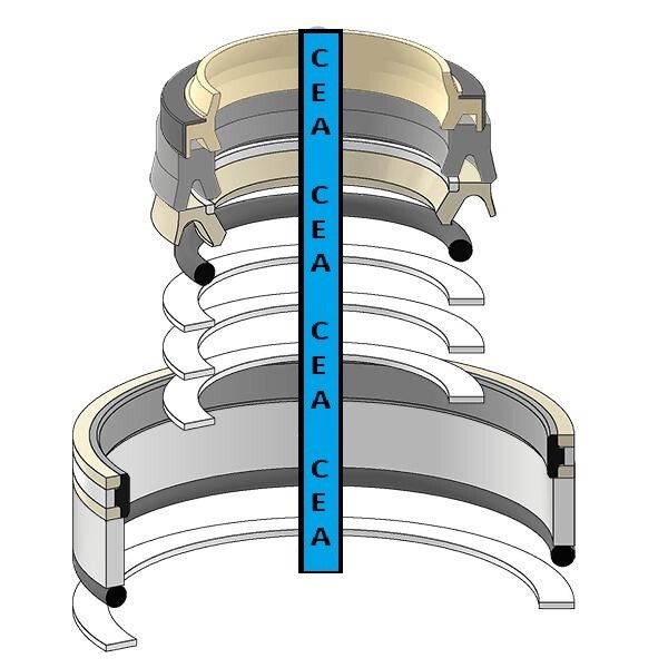 421-63-H0P05 Dump Cylinder Seal Kit Fits Komatsu WA470-3