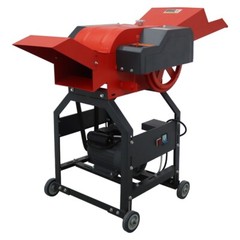 4-Blade Hay Cutter Pulverizer Feed Chaff Crop Straw Breaker 220V 400-800kg/h