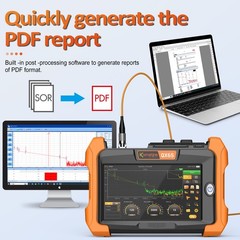 Komshine QX65 PON OTDR 1310/1550/1625nm 32/30/28dB ,FX39 Low Loss Fusion Splicer