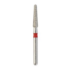 Dental Burs Diamond 856/018F Round End Taper Fine Grit Red FG High Speed Drills