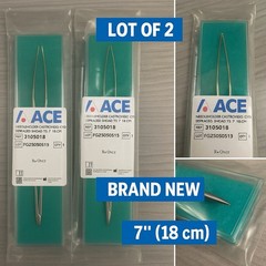Castroviejo needle Holder brand New, Serrated,curved,broad, Tungsten Carbide Tip