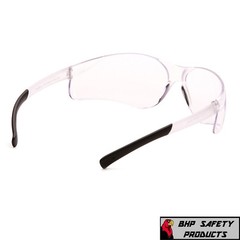 PYRAMEX ZTEK SAFETY GLASSES CLEAR ANTI-FOG LENS WORK EYEWEAR S2510ST (3 PAIR)