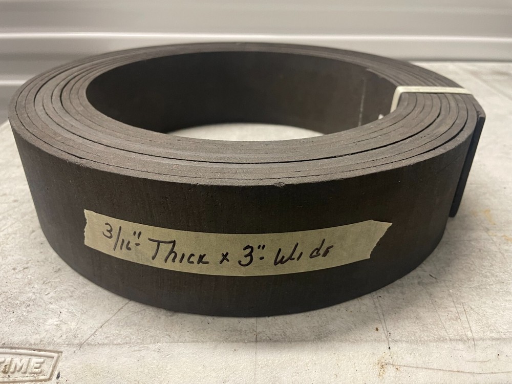 3/16″ -thick x 3′-wide Flex molded wire back brake lining (sold by the foot)