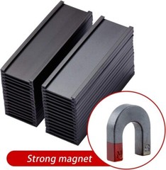200 Pieces Magnetic Label Holders with Magnets Data Card Holders…