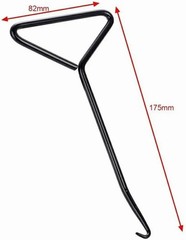 2 Pack Motorcycle Exhaust Spring Puller Tool Heavy Duty with T-Shaped Handle …