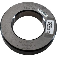 Mitutoyo 177-291 Series 177 Steel Master Setting Ring Gage 1.6 Inch Diameter