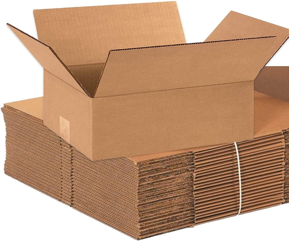 Shipping Boxes Medium 12″L X 9″W X 4″H 25-Pack – Corrugated Cardboard Box for Mo