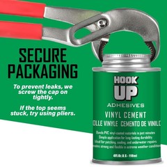 Vinyl Cement – Waterproof Pool Liner Repair Glue for Vinyl & PVC, Fast-Drying…