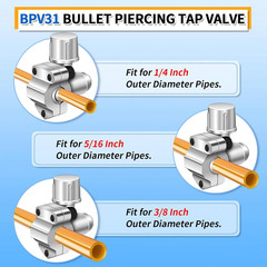 Piercing Valve for Refrigerator-BPV31 Bullet Piercing Valve with Brass Low Si…