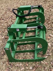 Heavy Duty 72″ Root Grapple for John Deere Tractor-Dual Cylinder Brush Grapple