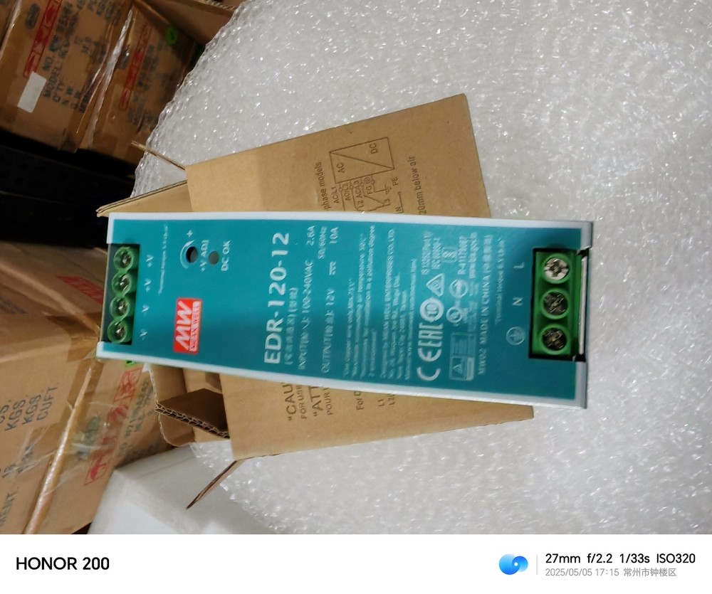 1PCS MEAN WELL EDR-120-12 new