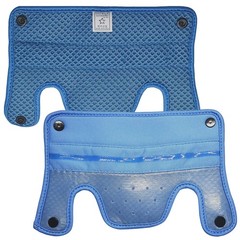2 PCS Washable Snap On Hard Hat Mesh Sweatband Liner Safety Helmet Accessory