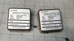 2X EG&G crystal oscillator # 1DN14-CV90-2201-1 Working Pulls See Pics 🔥